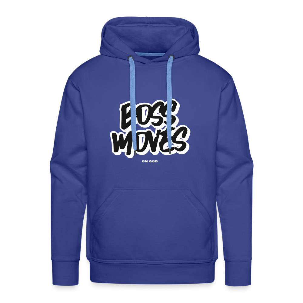 Boss Moves Men’s Premium Hoodie - royal blue