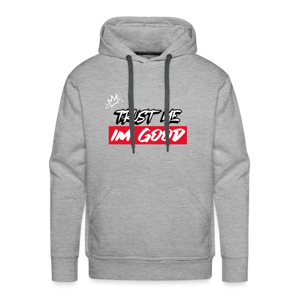 Trust Me Men’s Premium Hoodie - heather grey