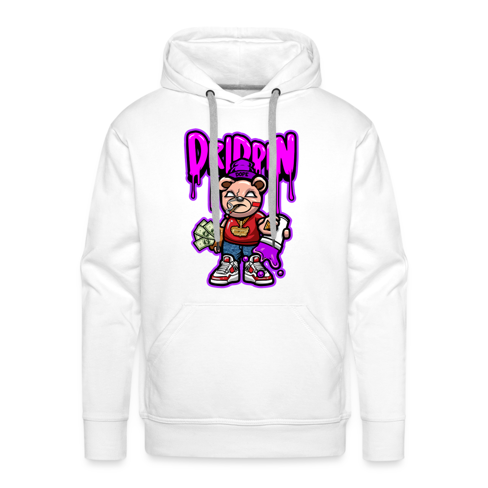 Drippin Men’s Premium Hoodie - white