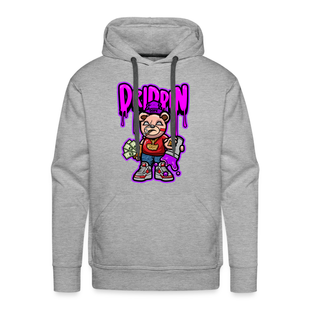 Drippin Men’s Premium Hoodie - heather grey