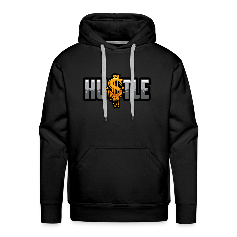 Hustle Men’s Premium Hoodie - black