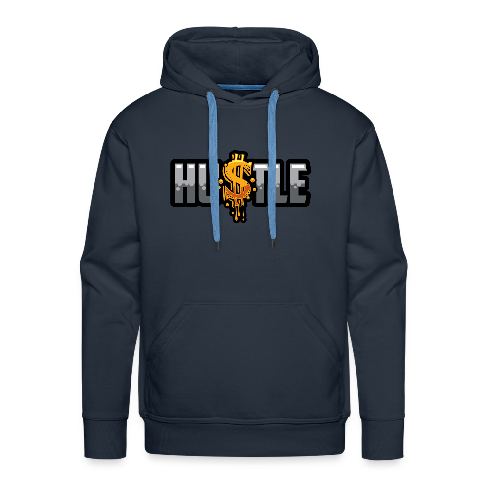 Hustle Men’s Premium Hoodie - navy