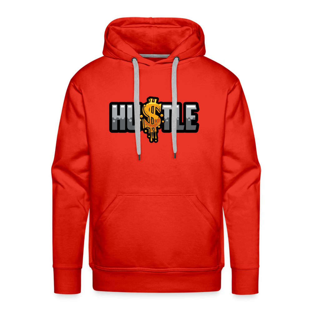 Hustle Men’s Premium Hoodie - red