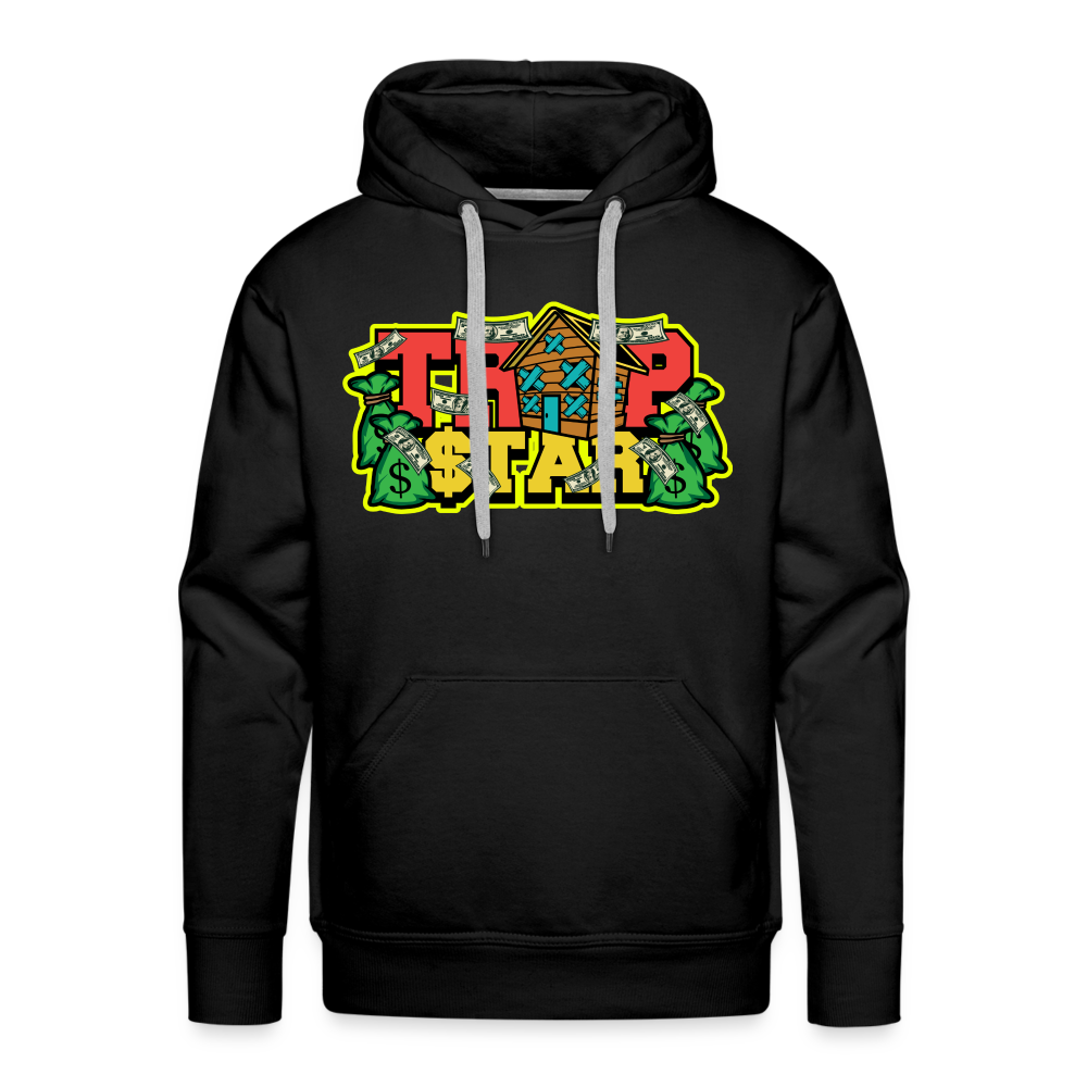 Trap Star Men’s Premium Hoodie - black