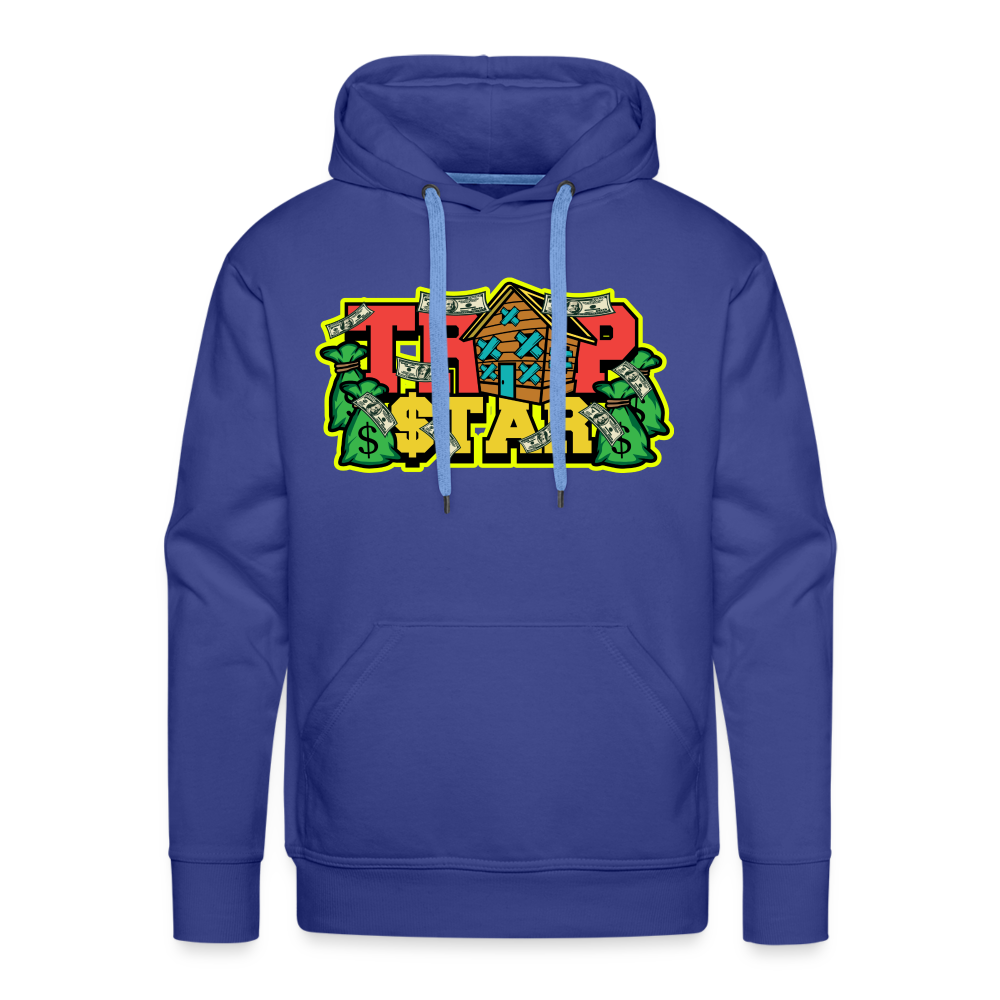 Trap Star Men’s Premium Hoodie - royal blue