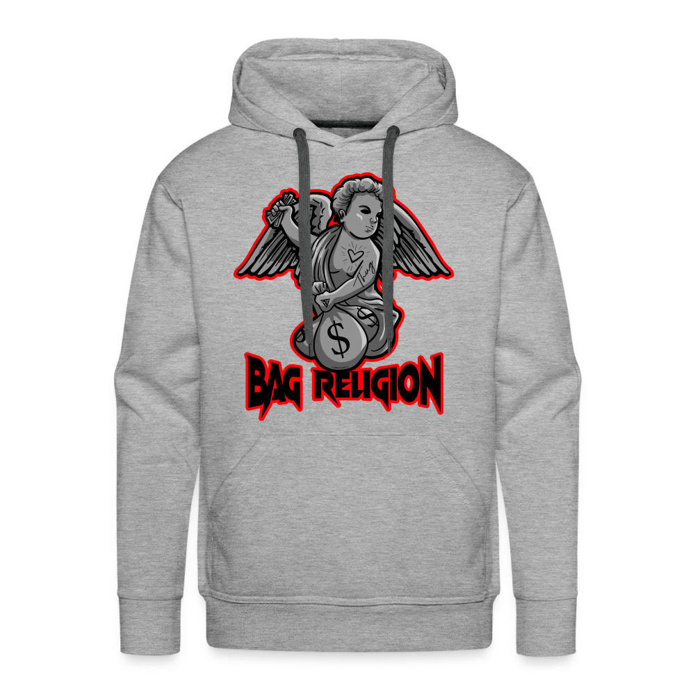 Bag Religion Men’s Premium Hoodie - heather grey