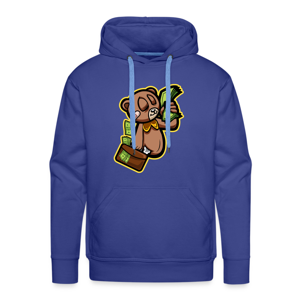 Bear Men’s Premium Hoodie - royal blue