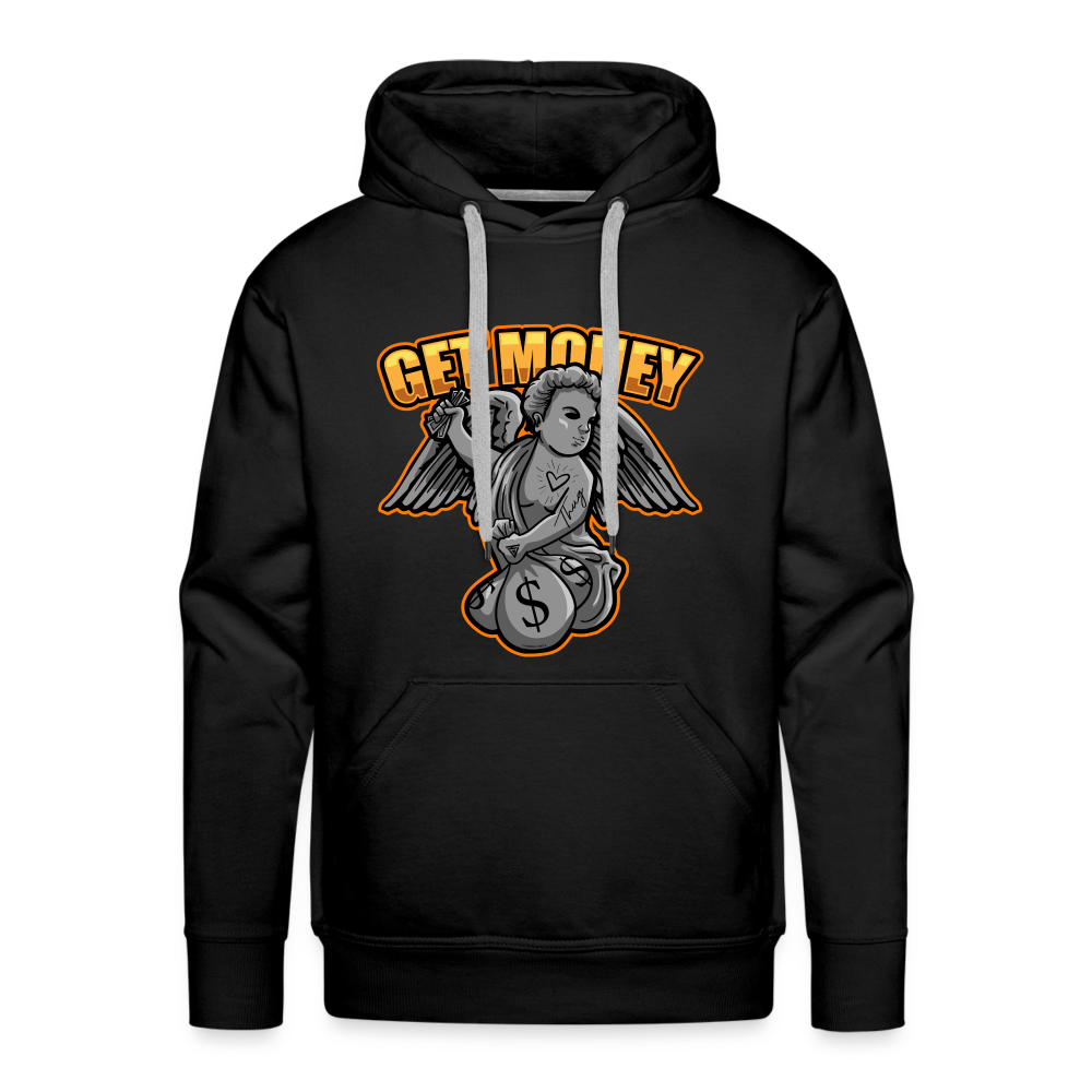 Get Money Men’s Premium Hoodie - black