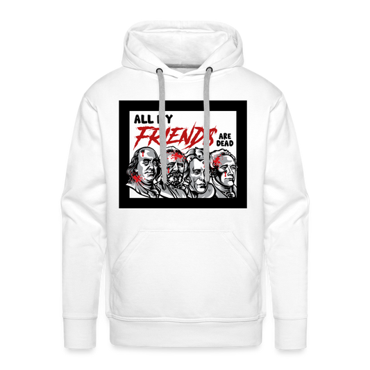 Friends Men’s Premium Hoodie - white