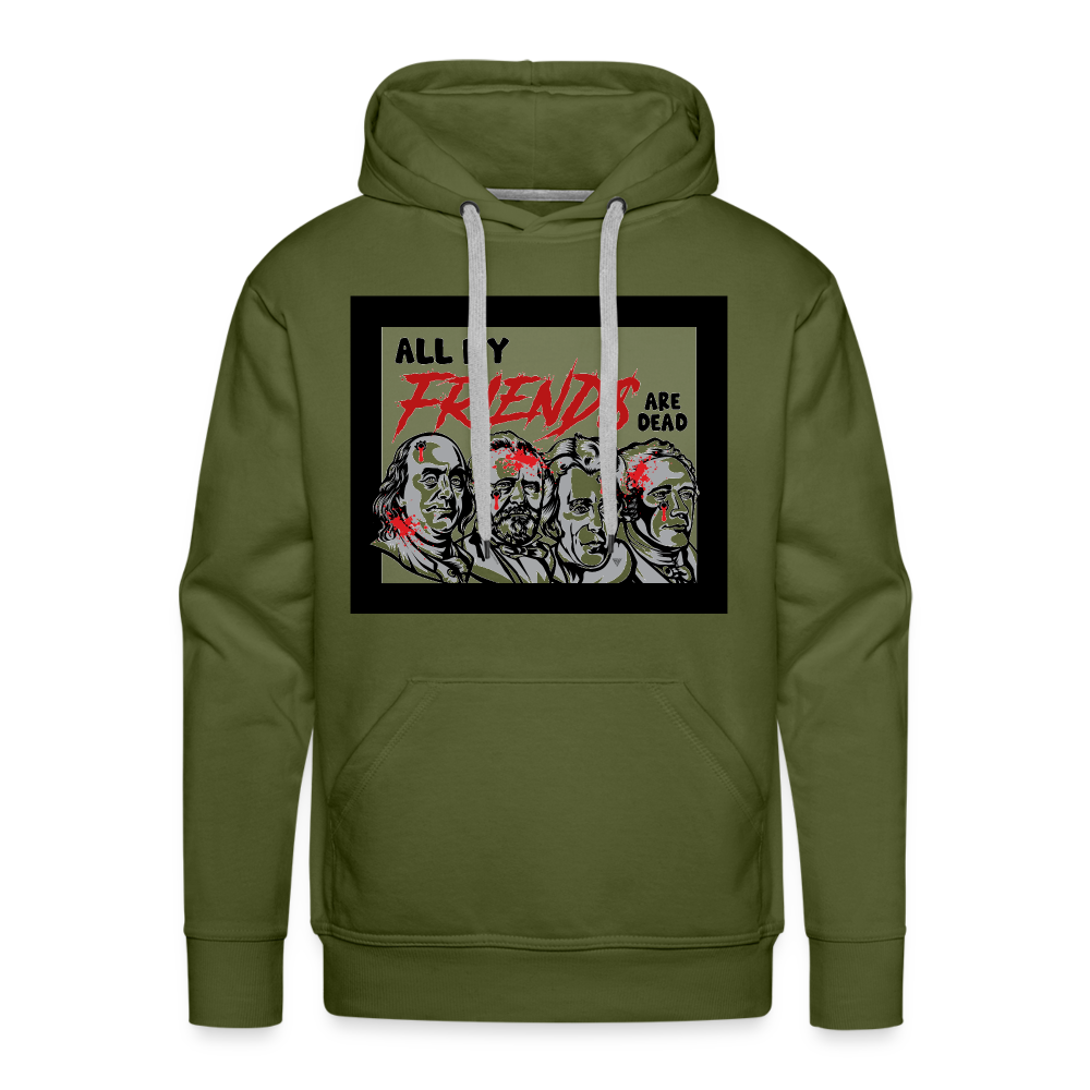 Friends Men’s Premium Hoodie - olive green