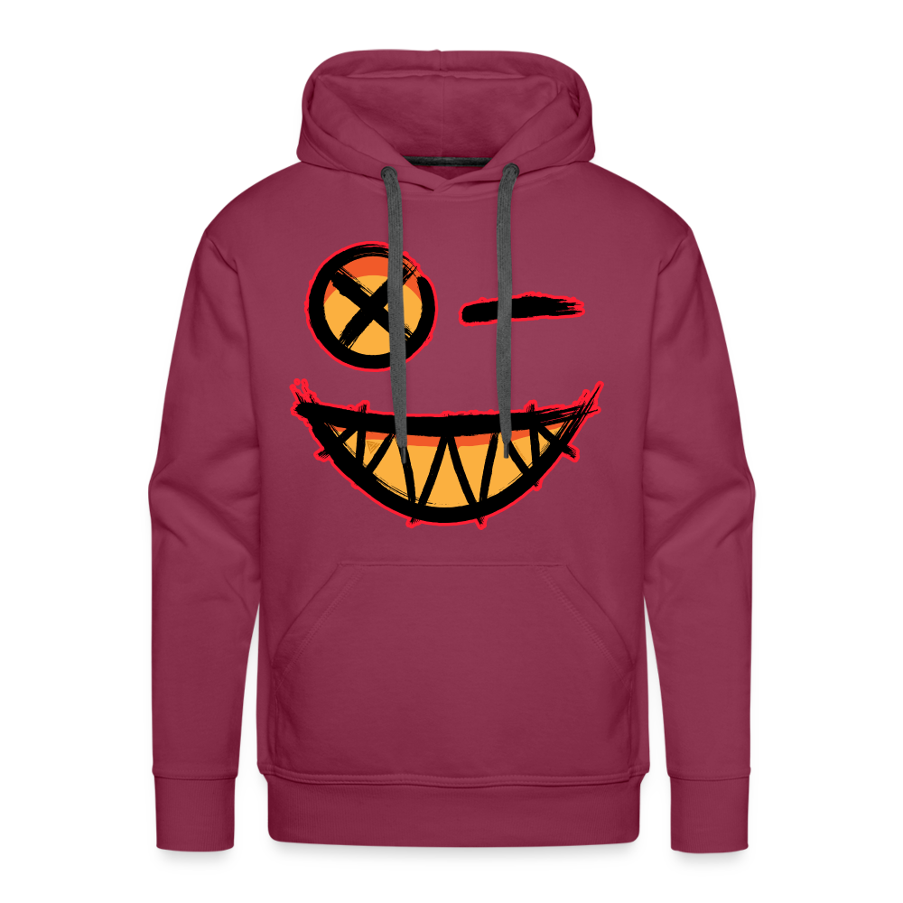 Smile Men’s Premium Hoodie - burgundy