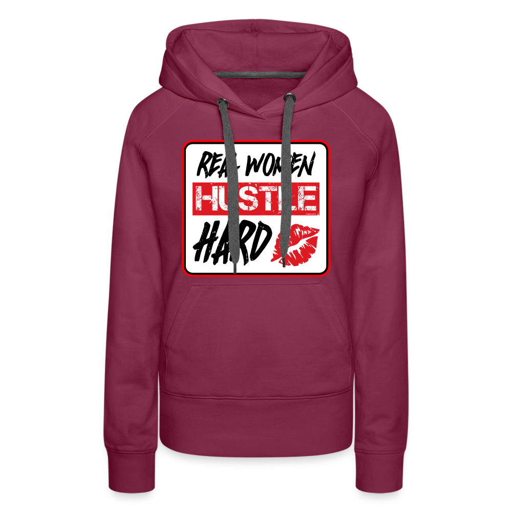 Real Women’s Premium Hoodie - burgundy