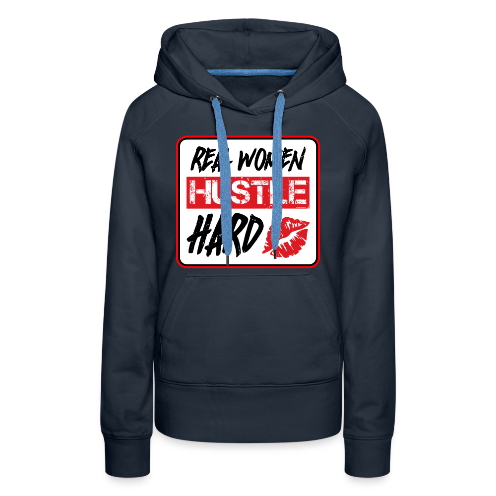 Real Women’s Premium Hoodie - navy