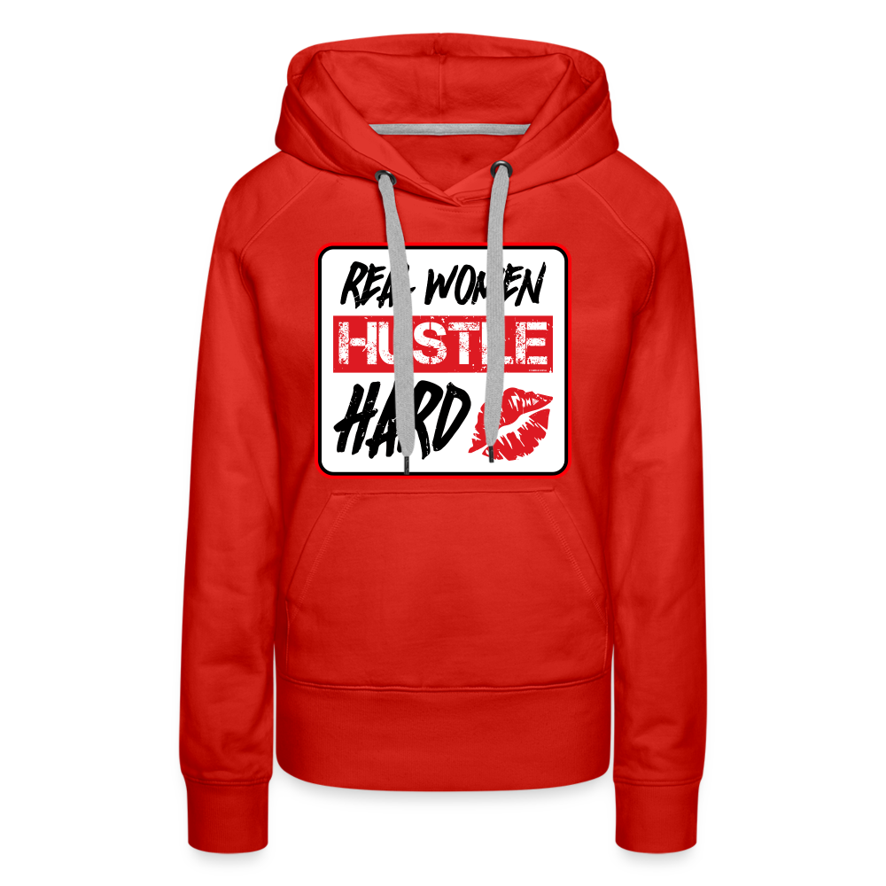 Real Women’s Premium Hoodie - red