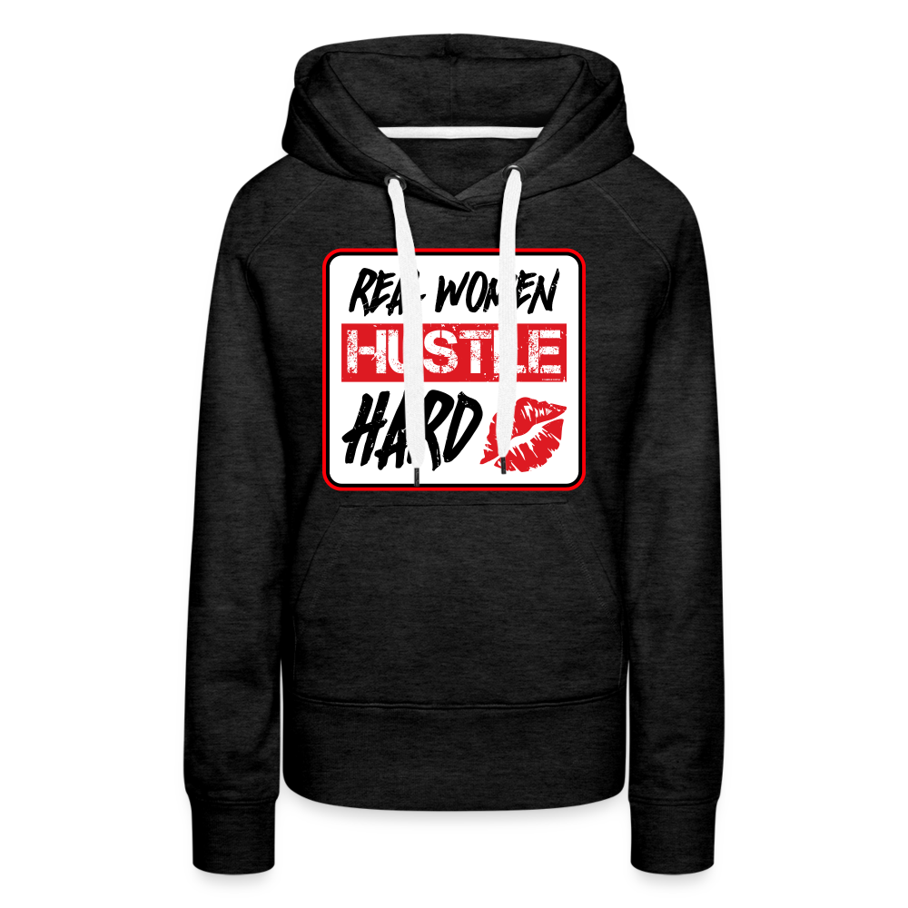 Real Women’s Premium Hoodie - charcoal grey