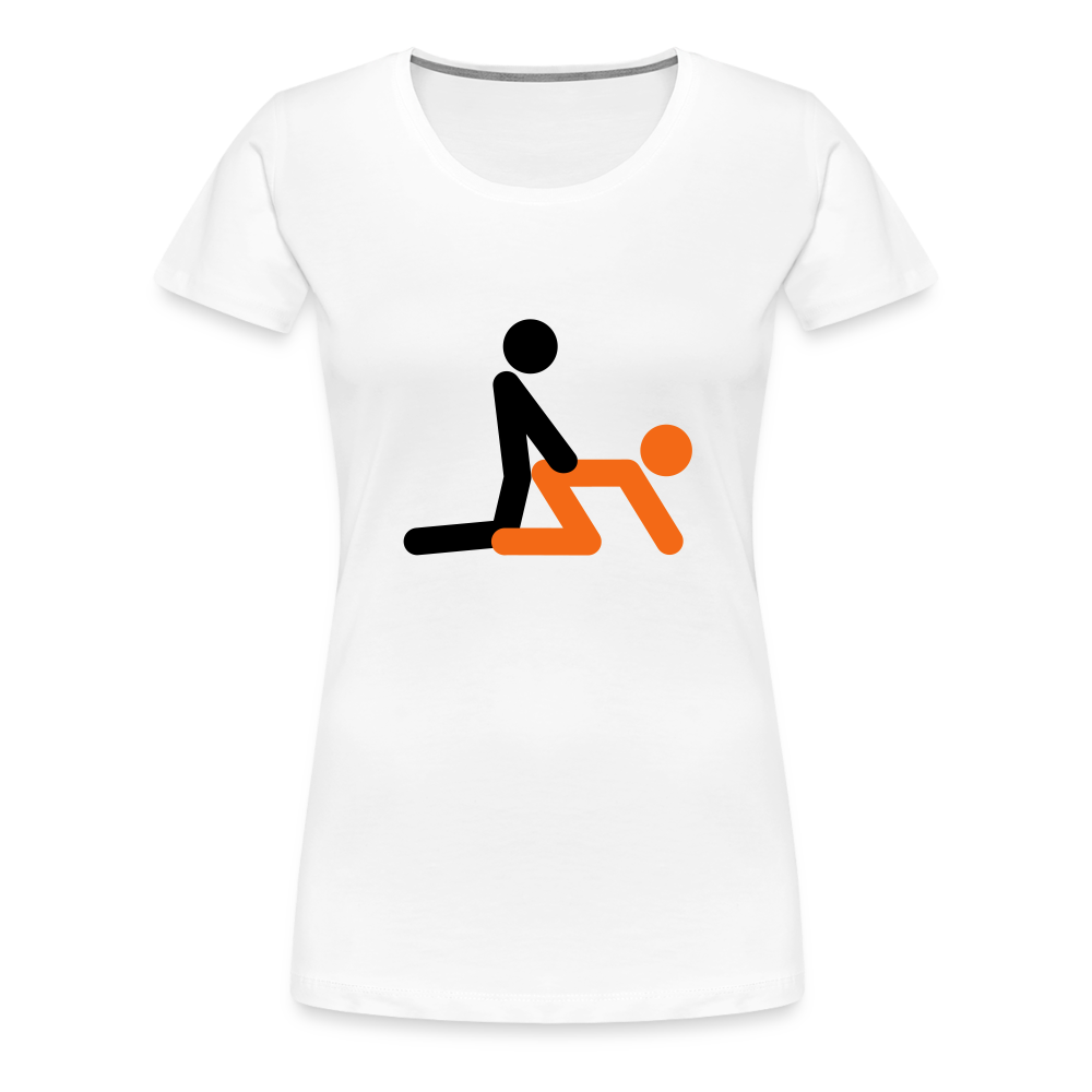 Doggystyle Women’s Premium T-Shirt - white