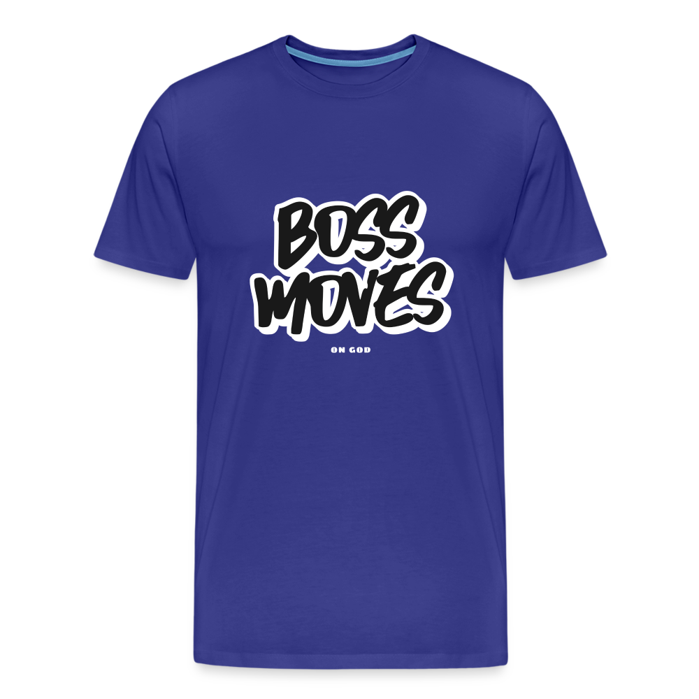 Boss Moves Men's Premium T-Shirt - royal blue