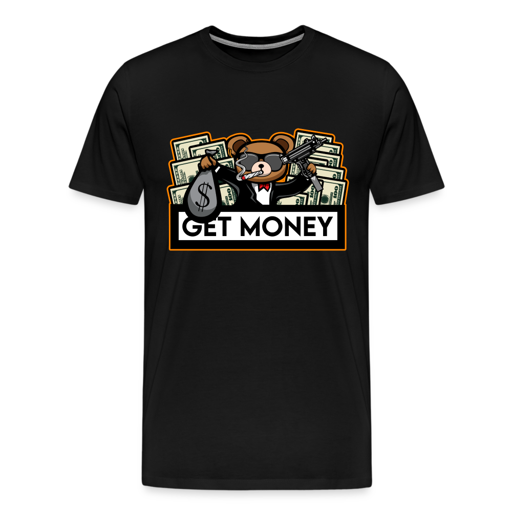 Get Money Men's Premium T-Shirt - black