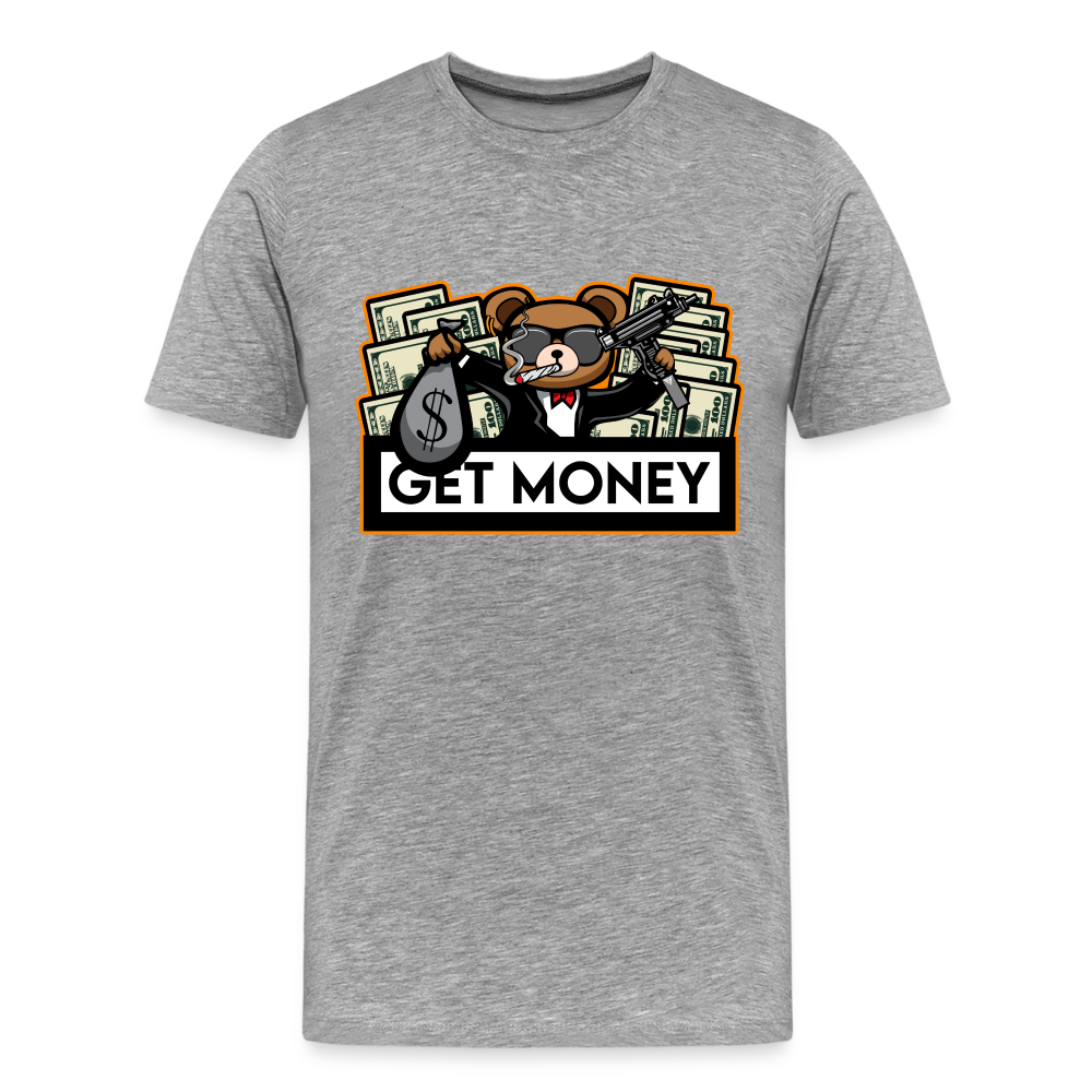 Get Money Men's Premium T-Shirt - heather gray