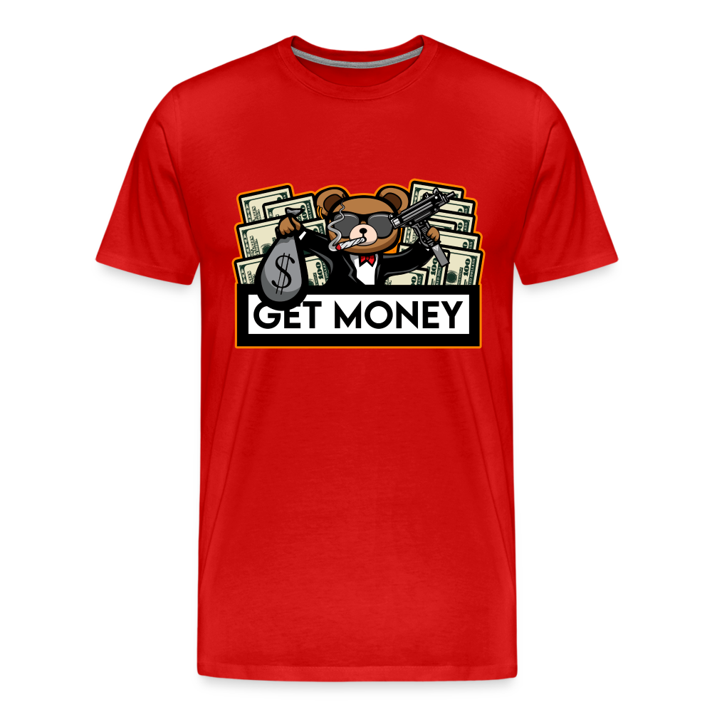 Get Money Men's Premium T-Shirt - red