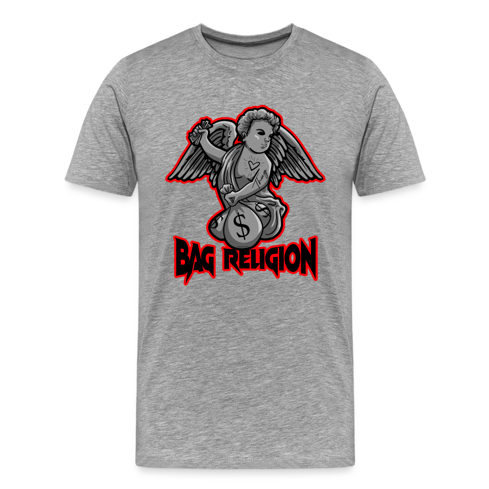 Bag Religion Men's Premium T-Shirt - heather gray