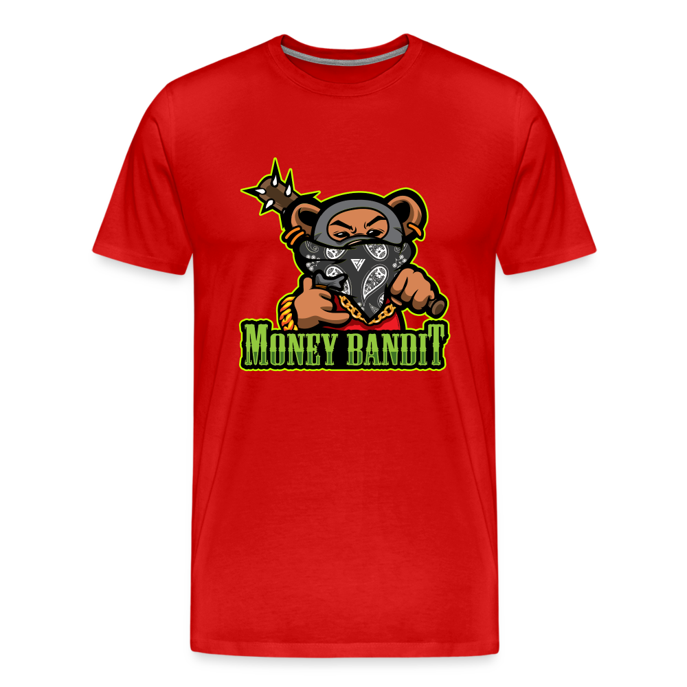 Men's Premium T-Shirt Money Bandit - red