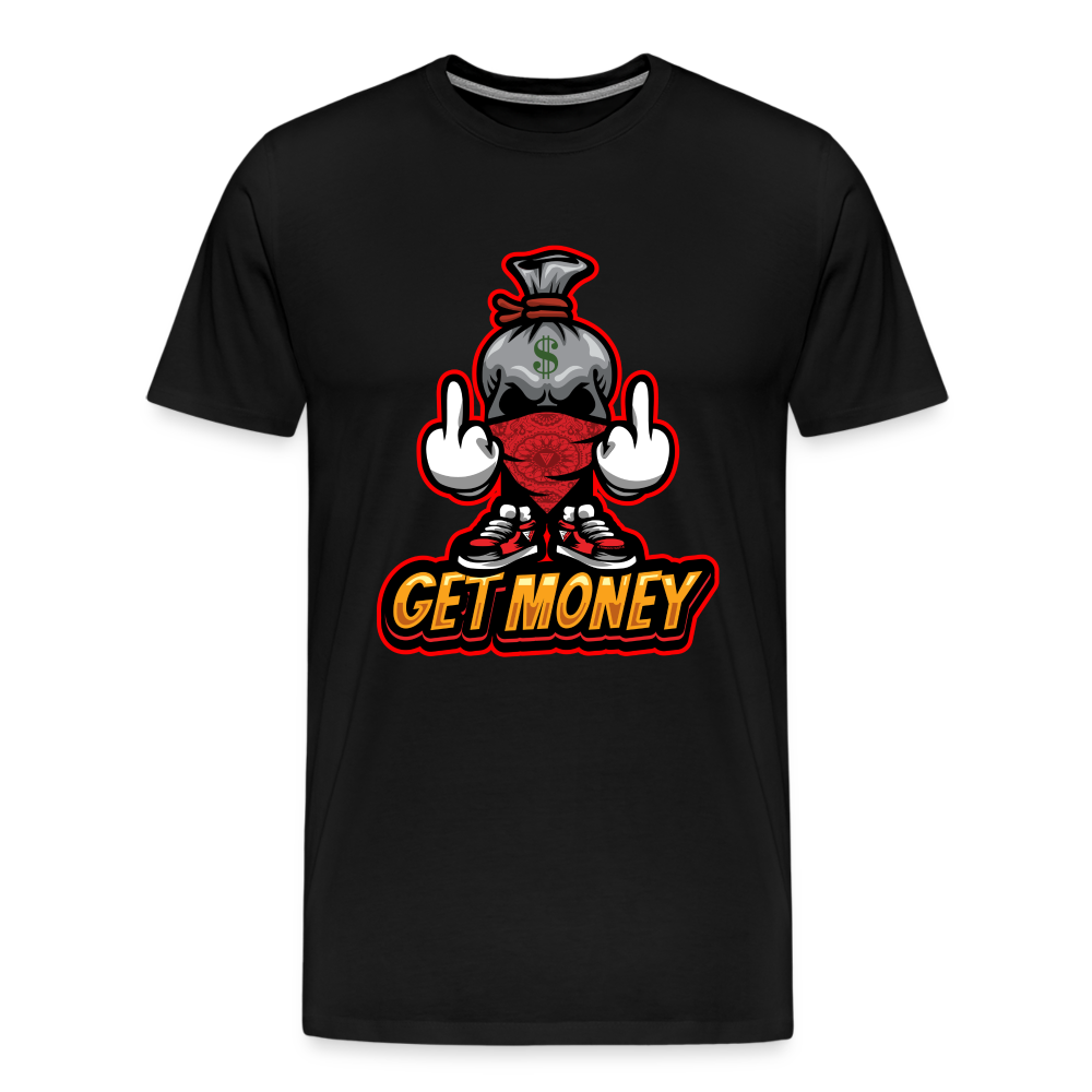 Men's Premium T-Shirt Get Money - black