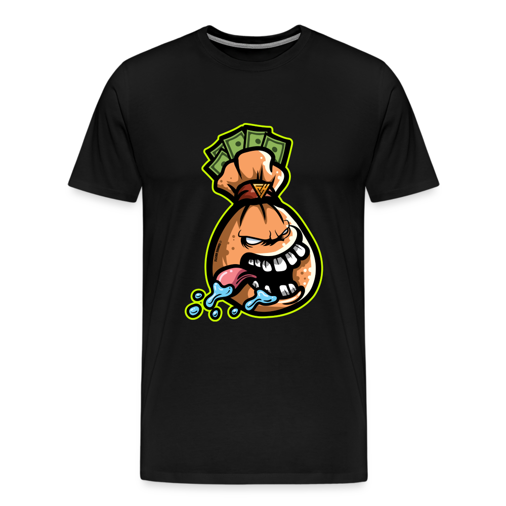 Men's Premium T-Shirt Greedy - black