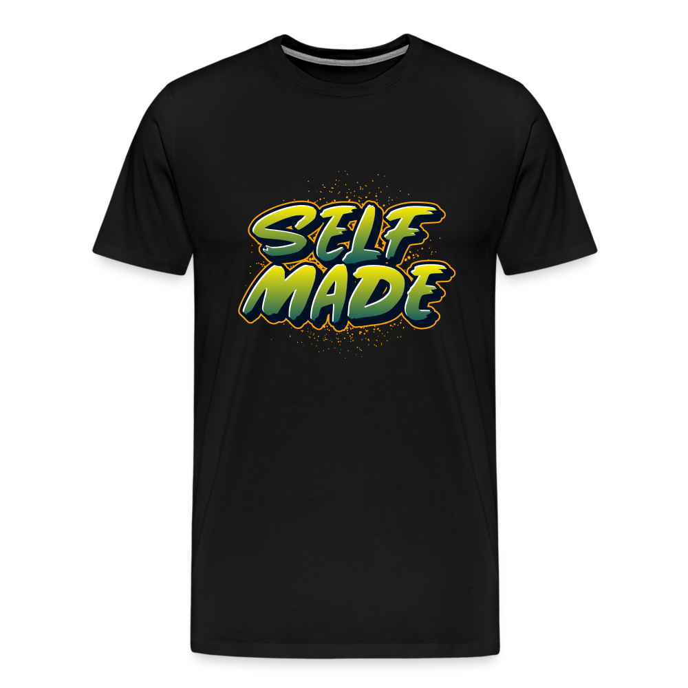 Self Made Men's Premium T-Shirt - black