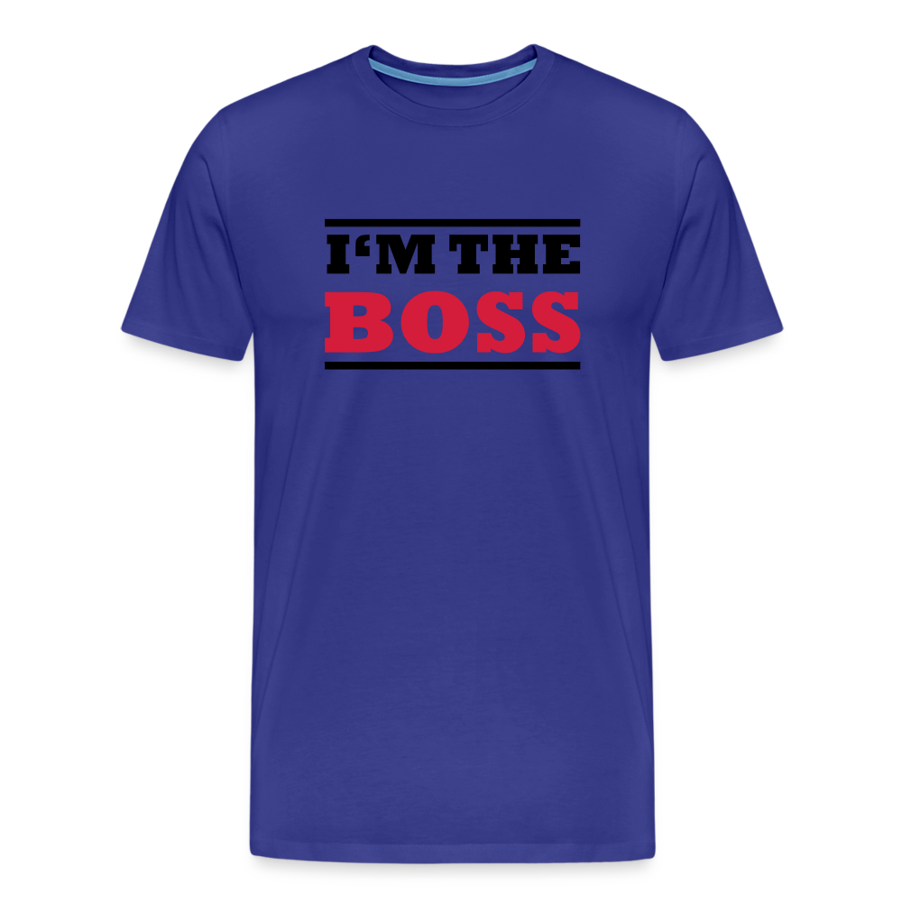 The Boss Men's Premium T-Shirt - royal blue