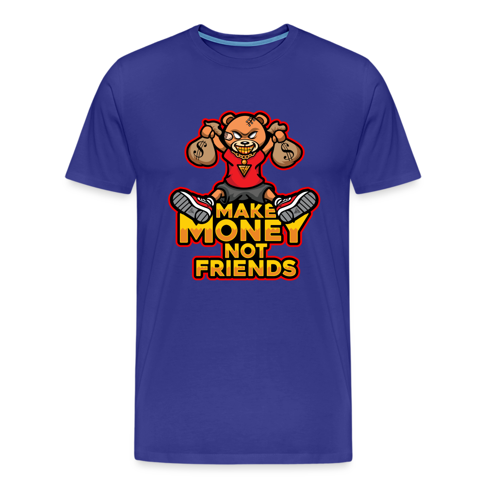 Make Money Not Friends Men's Premium T-Shirt - royal blue