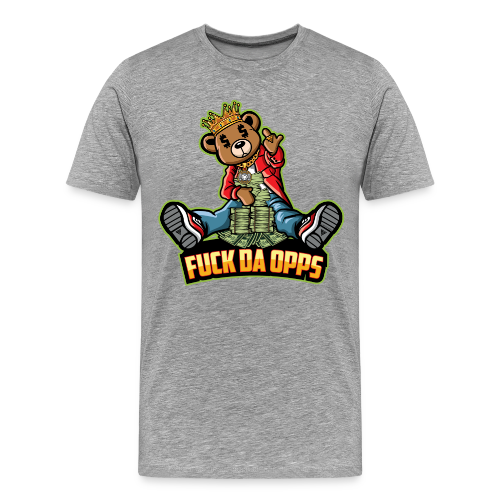 F Da Opps Men's Premium T-Shirt - heather gray