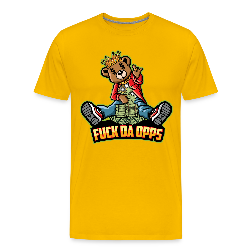 F Da Opps Men's Premium T-Shirt - sun yellow