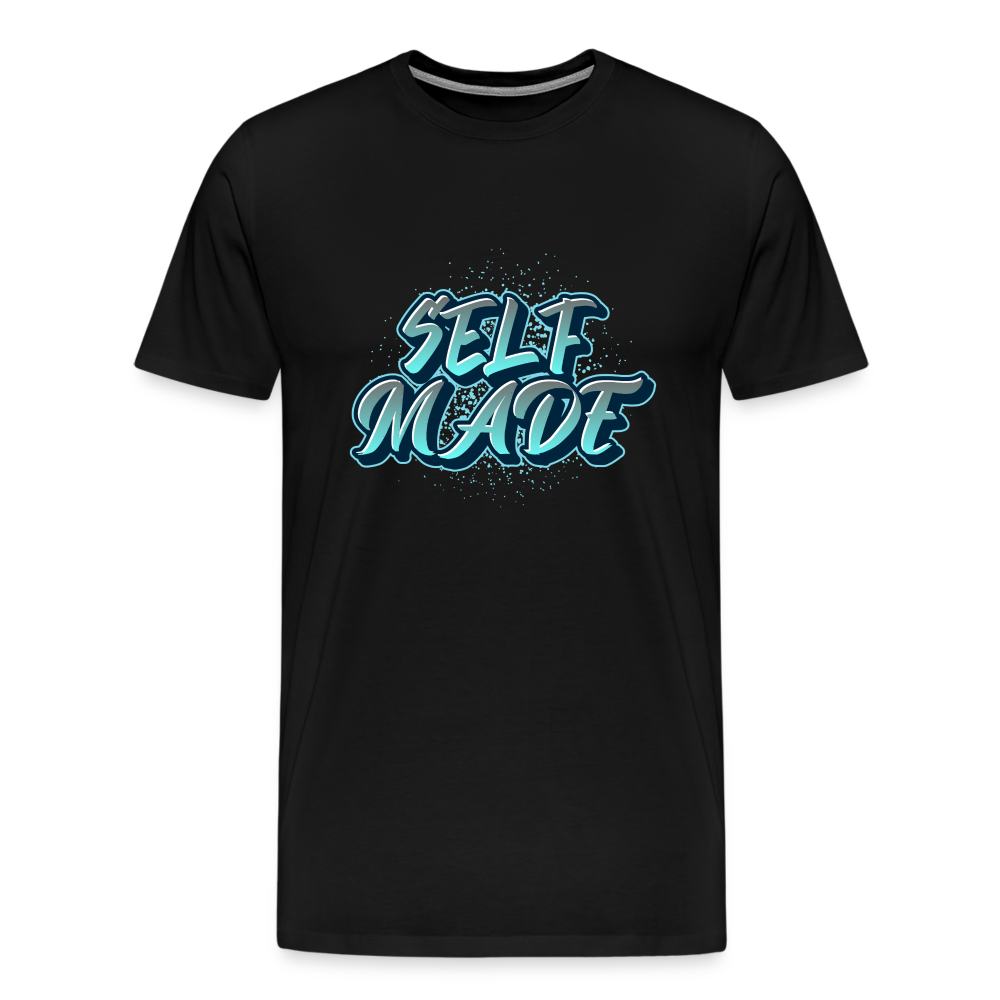 Self Made Men's Premium T-Shirt - black