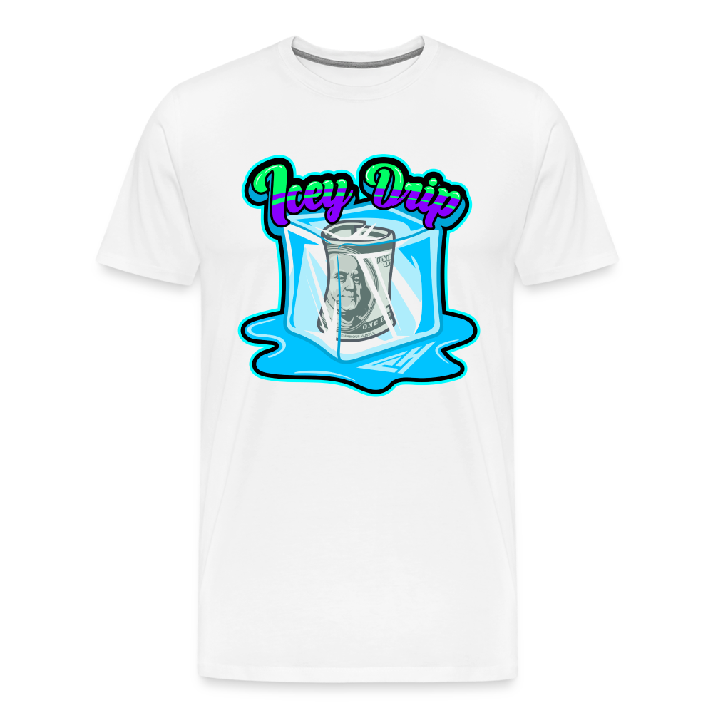 Drip Men's Premium T-Shirt - white