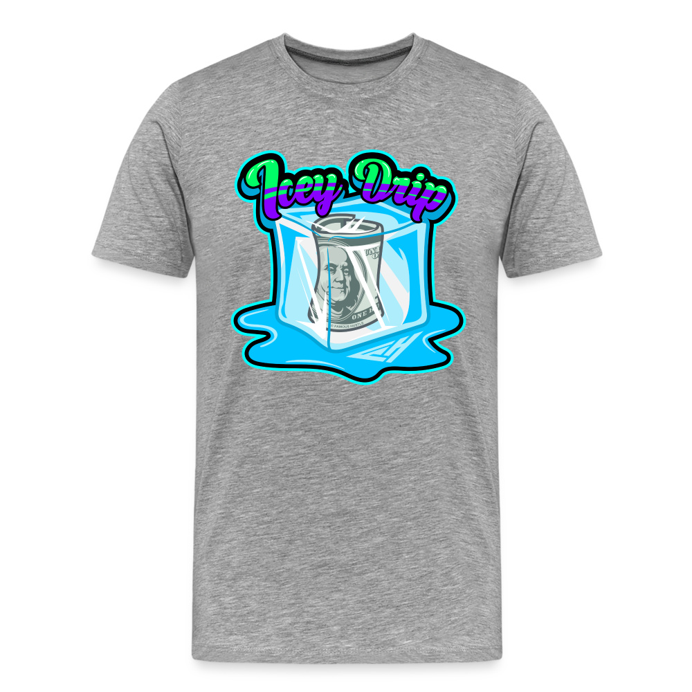 Drip Men's Premium T-Shirt - heather gray