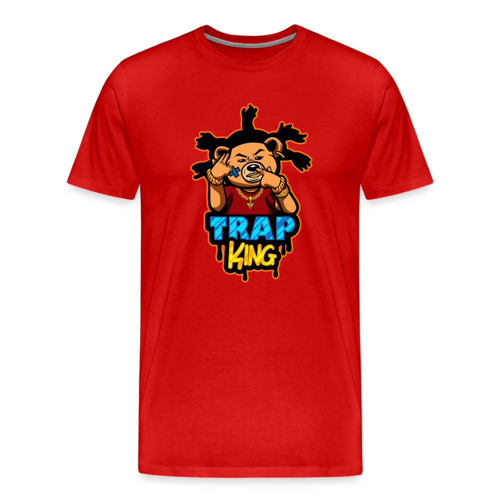 Trap King Men's Premium T-Shirt - red