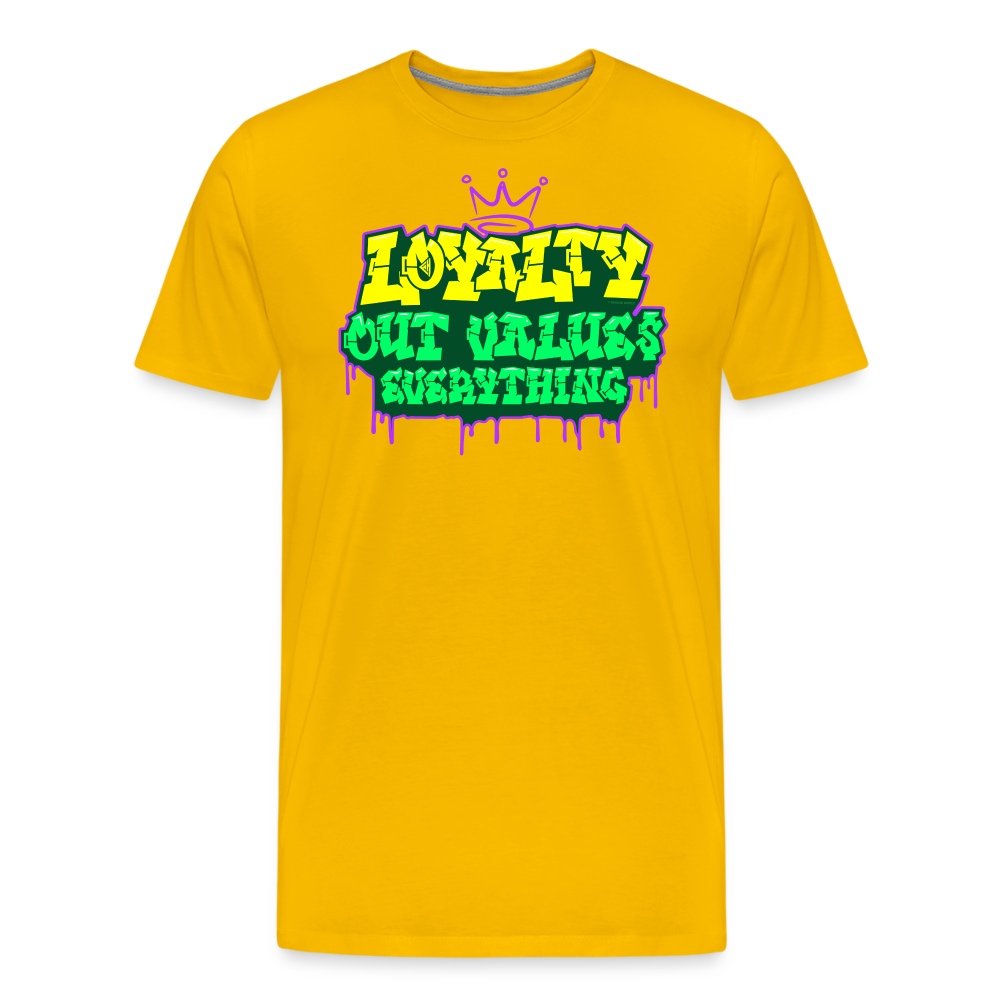 Loyalty Men's Premium T-Shirt - sun yellow