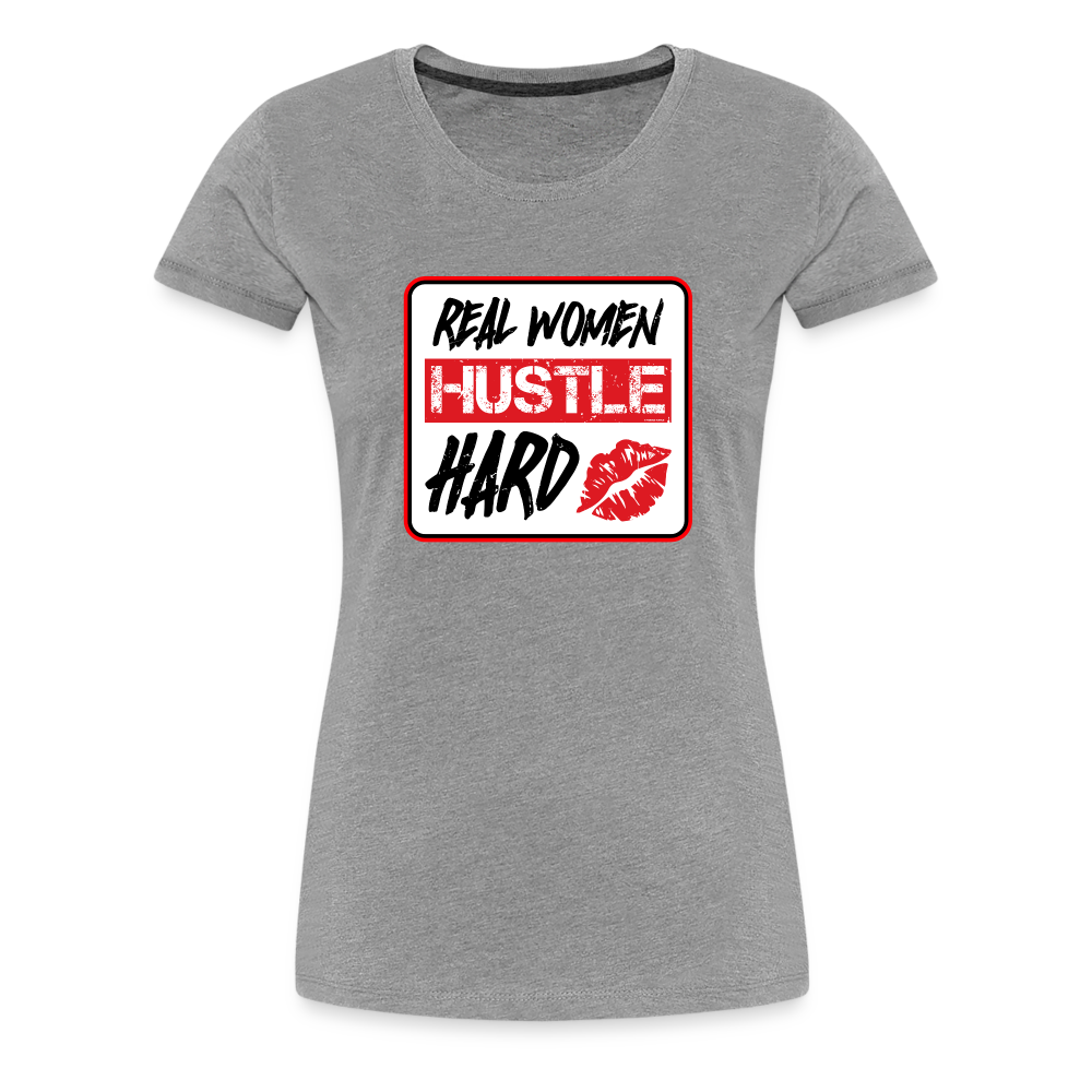 Real Women Women’s Premium T-Shirt - heather gray