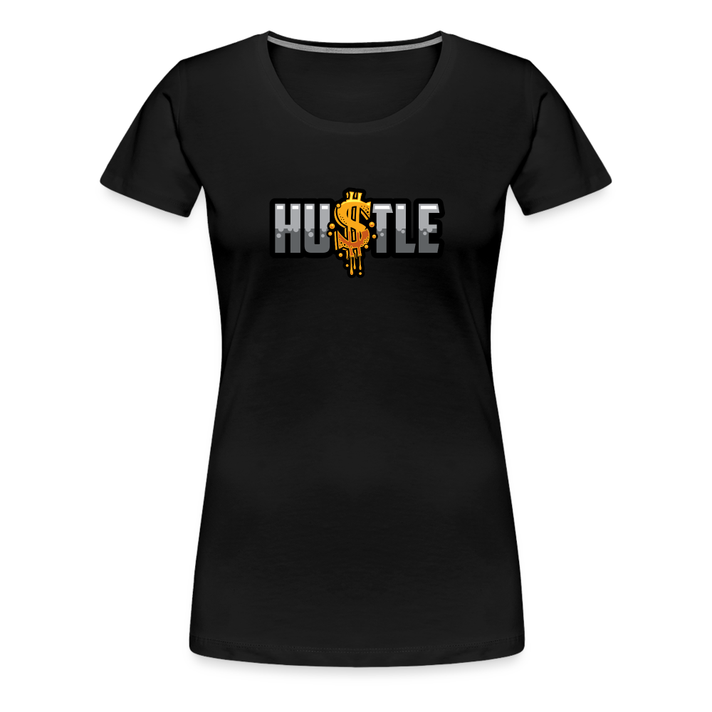 Hustle Women’s Premium T-Shirt - black