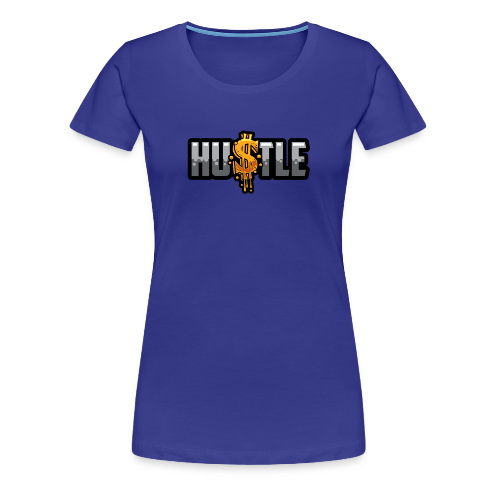 Hustle Women’s Premium T-Shirt - royal blue