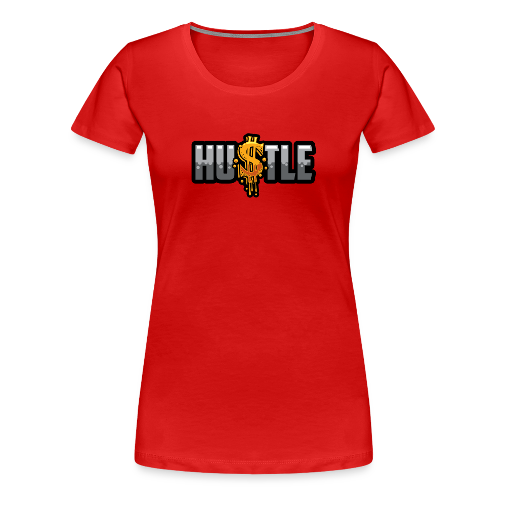 Hustle Women’s Premium T-Shirt - red