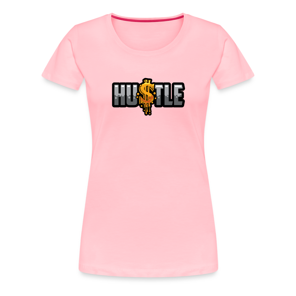 Hustle Women’s Premium T-Shirt - pink