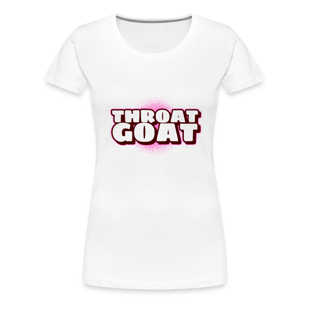 Goat Women’s Premium T-Shirt - white