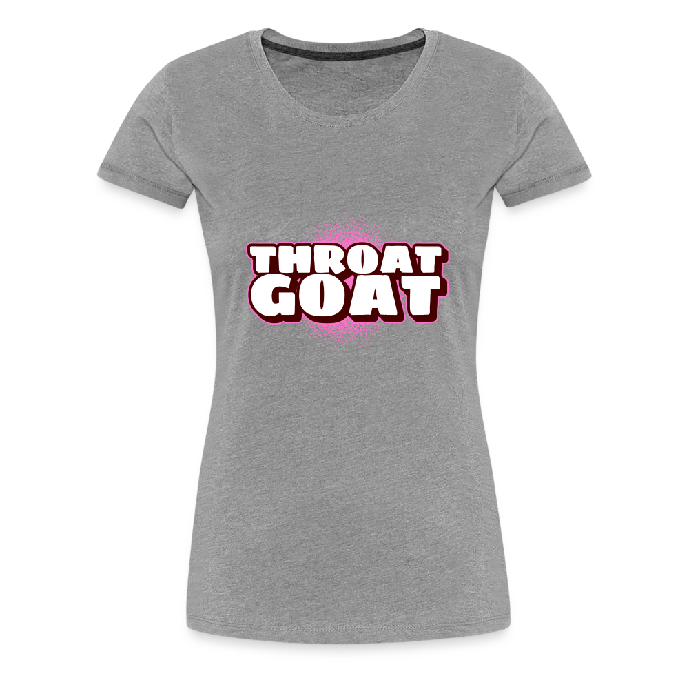 Goat Women’s Premium T-Shirt - heather gray