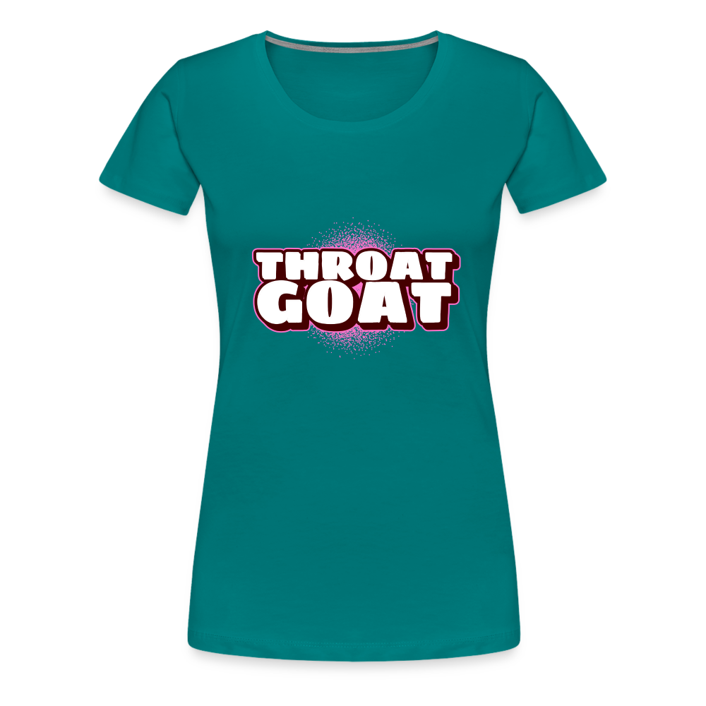 Goat Women’s Premium T-Shirt - teal