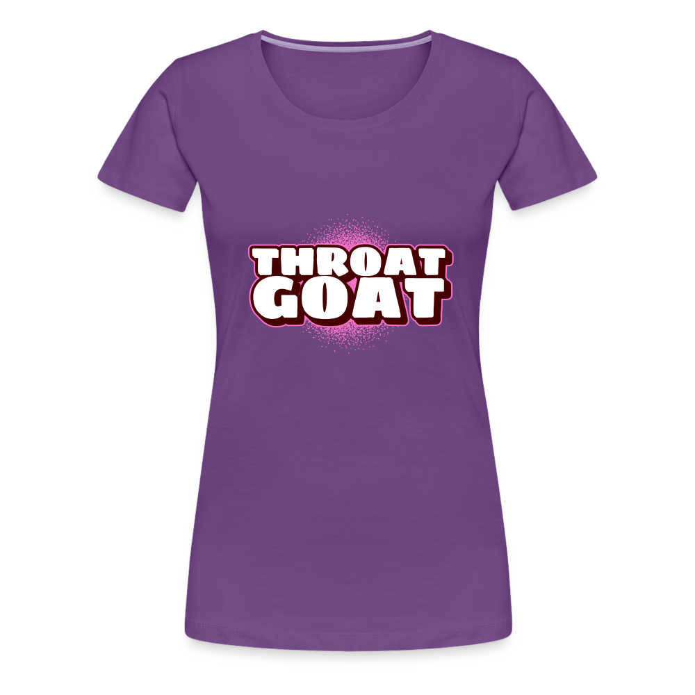 Goat Women’s Premium T-Shirt - purple