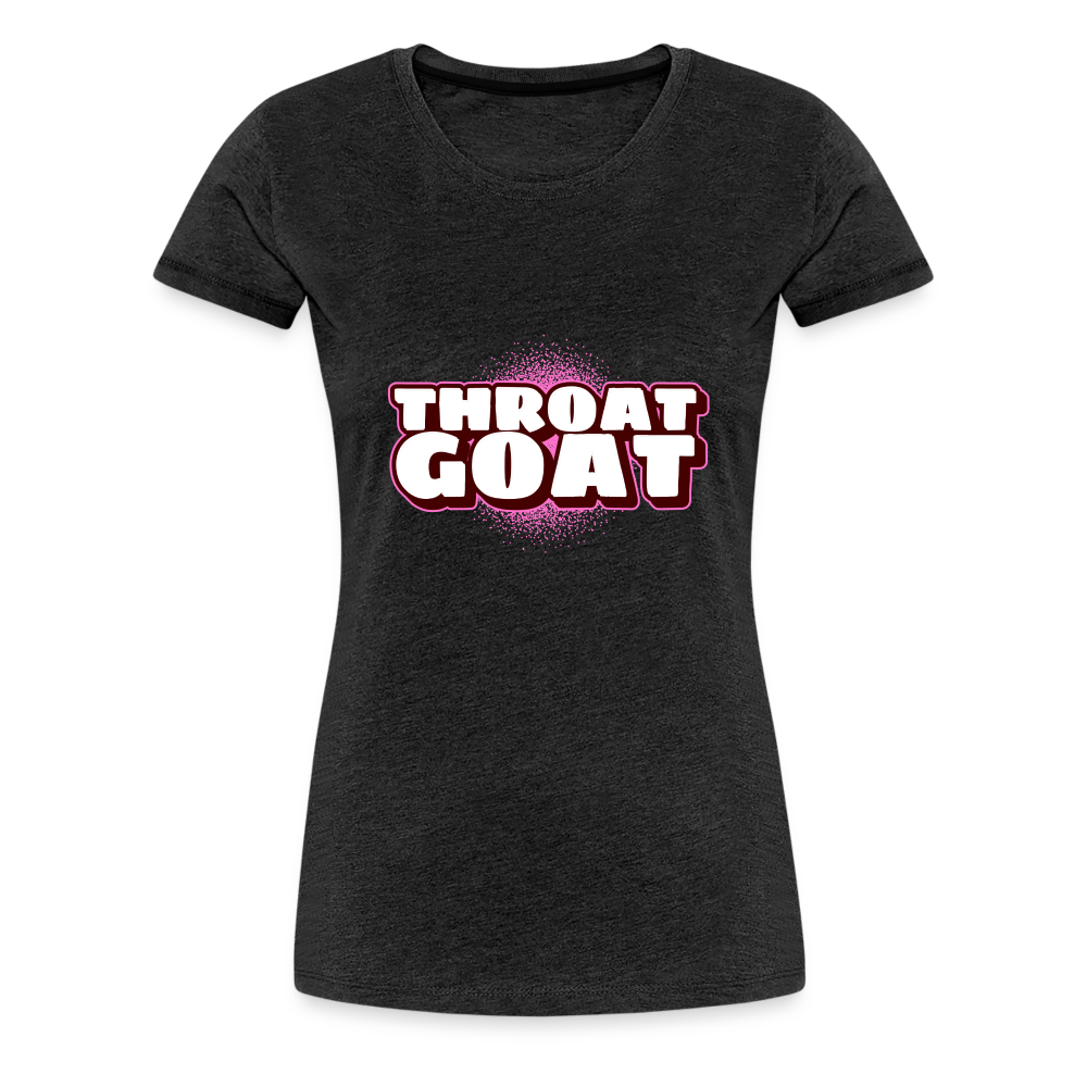 Goat Women’s Premium T-Shirt - charcoal grey