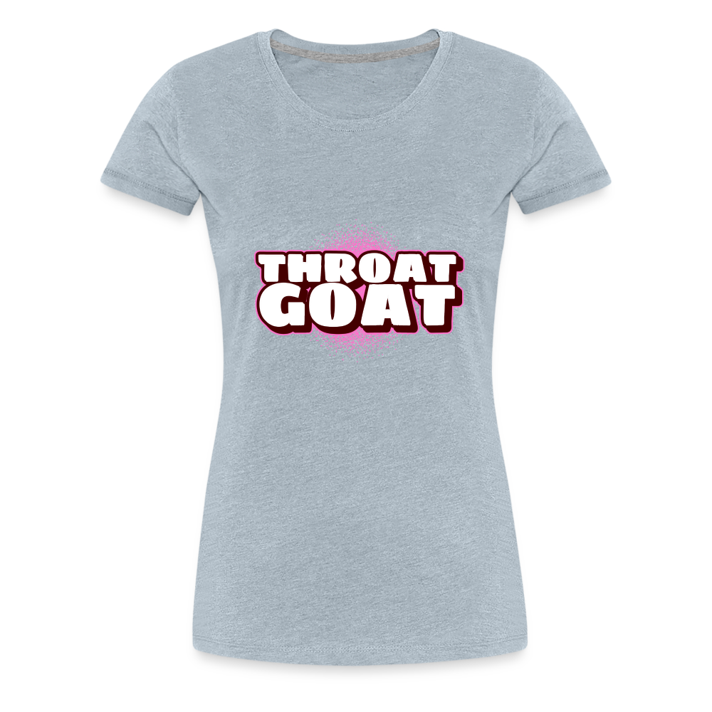 Goat Women’s Premium T-Shirt - heather ice blue