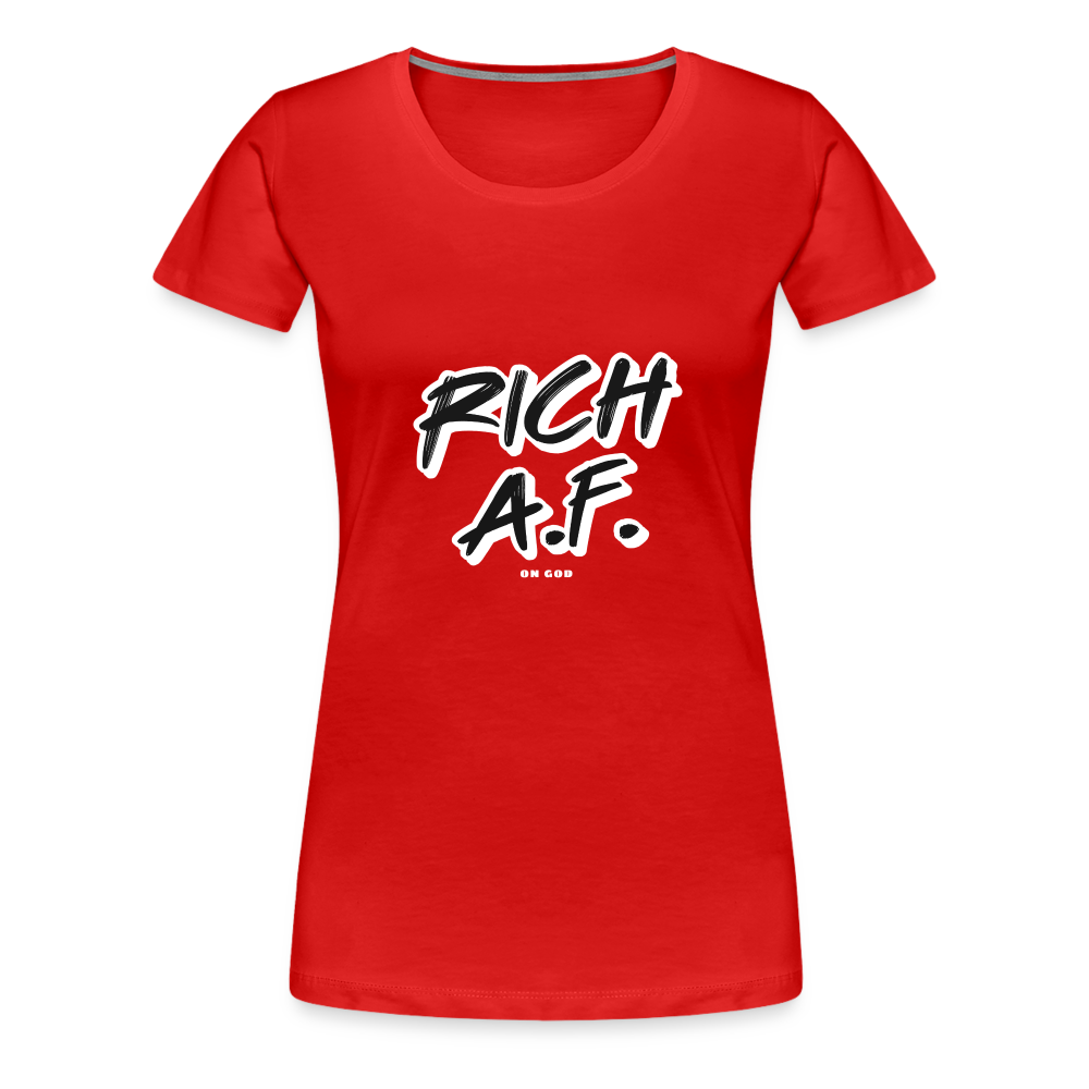 Rich Women’s Premium T-Shirt - red